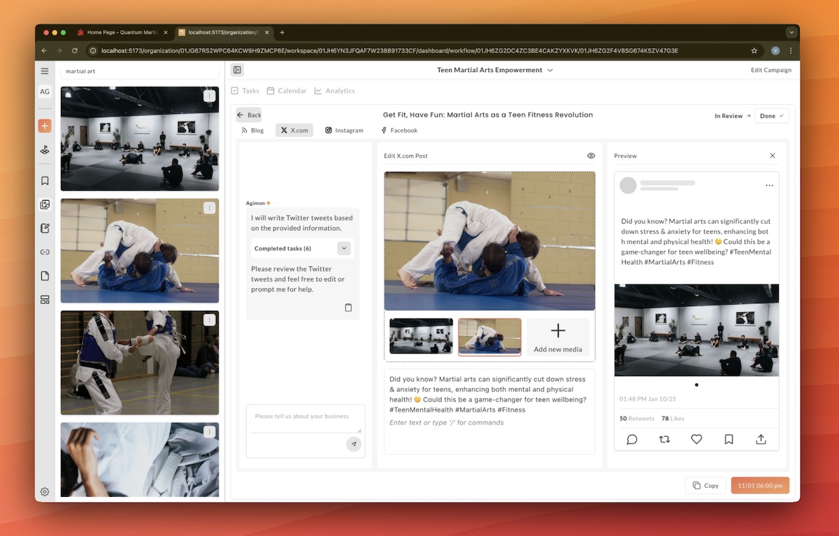 AI-Native CMS Demo