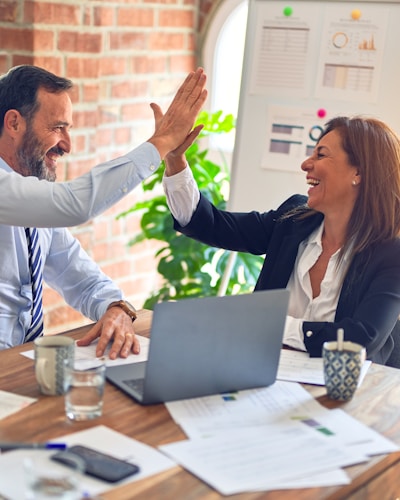 Professional business meeting